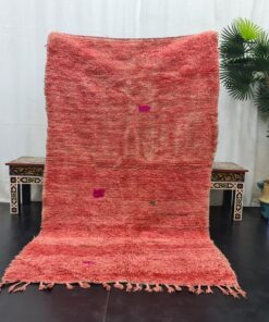 Faded Red Wool Carpet