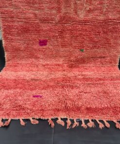 Faded Red Wool Carpet