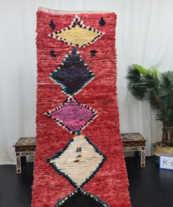 Red And Black Vintage Rug