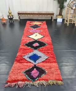 Red And Black Vintage Rug