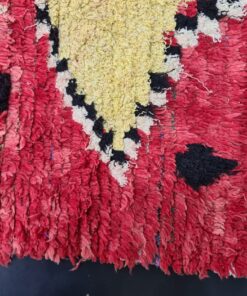 Red And Black Vintage Rug
