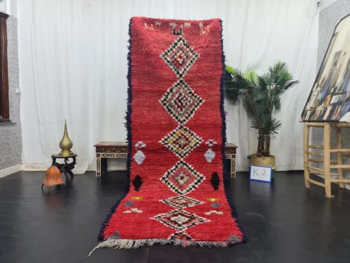 Red Vintage Moroccan Rug