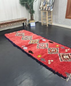 Red Vintage Moroccan Rug