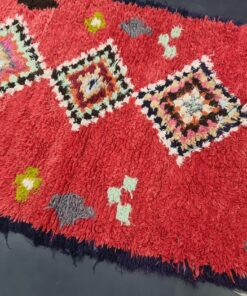 Red Vintage Moroccan Rug