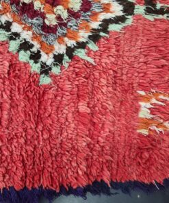 Red Vintage Moroccan Rug