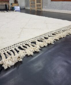 Off White Geometric Rug