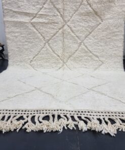 Off White Geometric Rug