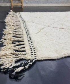 Off White Geometric Rug
