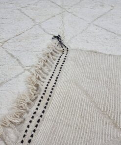 Off White Geometric Rug