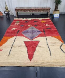 Red And Orange Rug