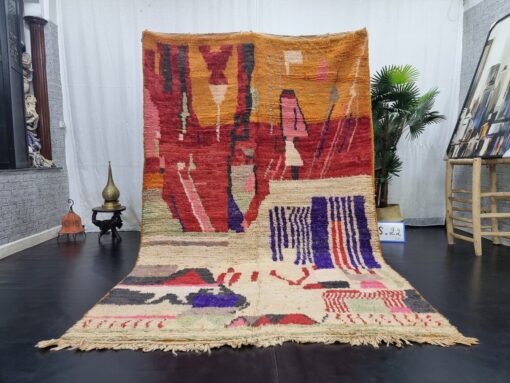 Red And Blue Rug