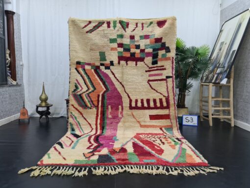 Abstract Wool Rug