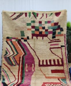Abstract Wool Rug