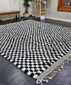Black And White Rug