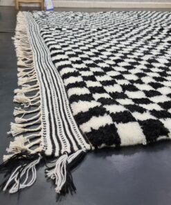 Black And White Rug