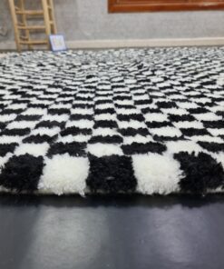 Black And White Rug