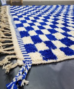 Royal Blue Wool Rug