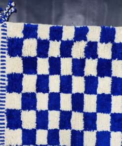 Royal Blue Wool Rug