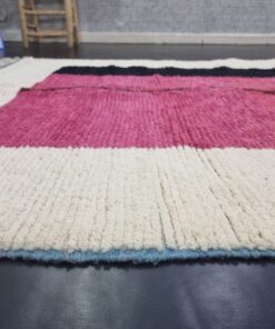 Pink And Black Rug