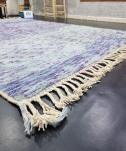 Aqua Blue And Purple Rug