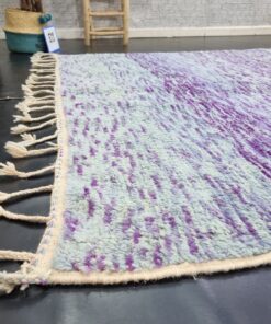 Aqua Blue And Purple Rug