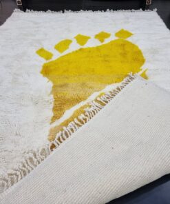 White And Yellow Rug