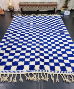 Royal Blue Wool Rug