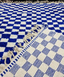 Royal Blue Wool Rug