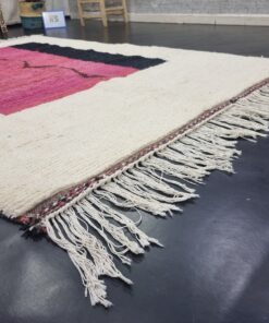 Pink And Black Rug