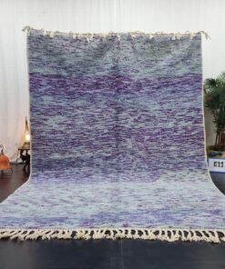 Aqua Blue And Purple Rug