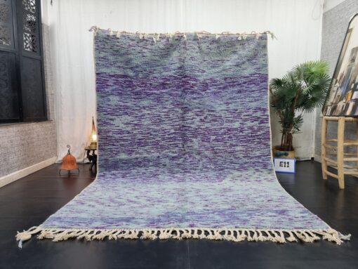 Aqua Blue And Purple Rug