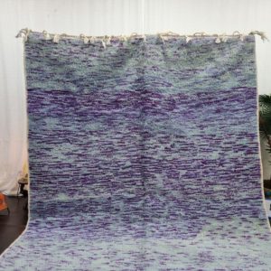 Aqua Blue And Purple Rug