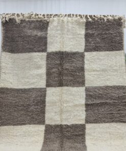 Brown & White Rug