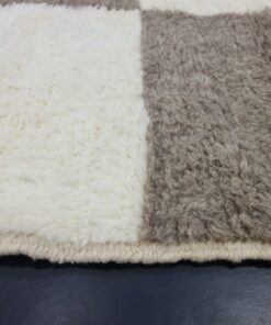 Brown & White Rug