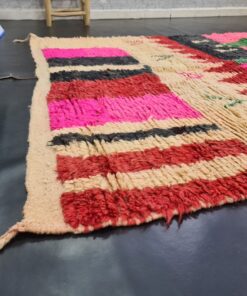 Pink And Green Rug