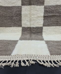 Brown & White Rug