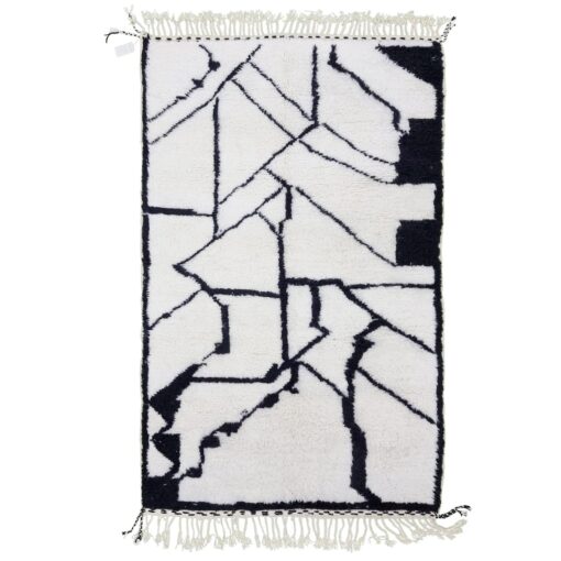 Black and White Rug