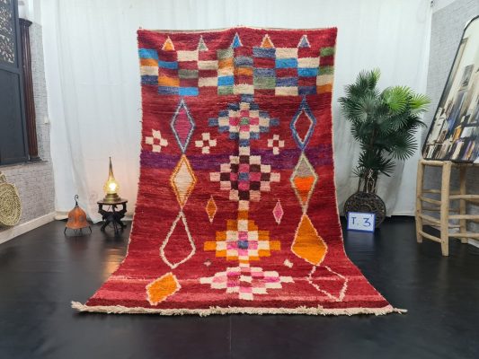 Winter Red Rug