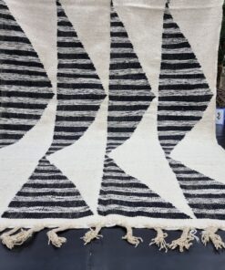 Black And White Rug