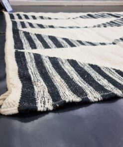 Black And White Rug