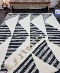Black And White Rug
