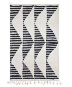 Black And White Rug