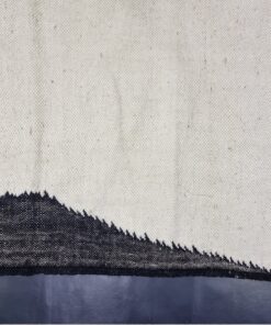 Black And White Flat Rug