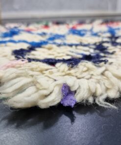 Red And Blue Vintage Rug