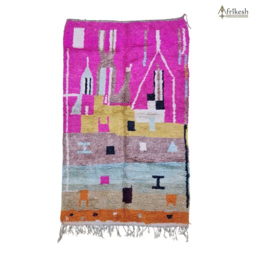 Pink Tribal Rug