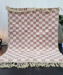 Pale Raspberry Pink Rug