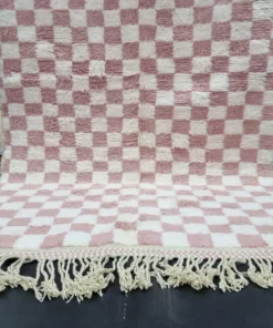 Pale Raspberry Pink Rug