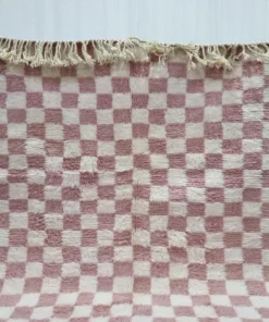 Pale Raspberry Pink Rug