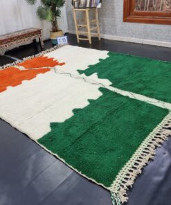 Green And Orange Rug