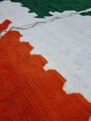 Green And Orange Rug
